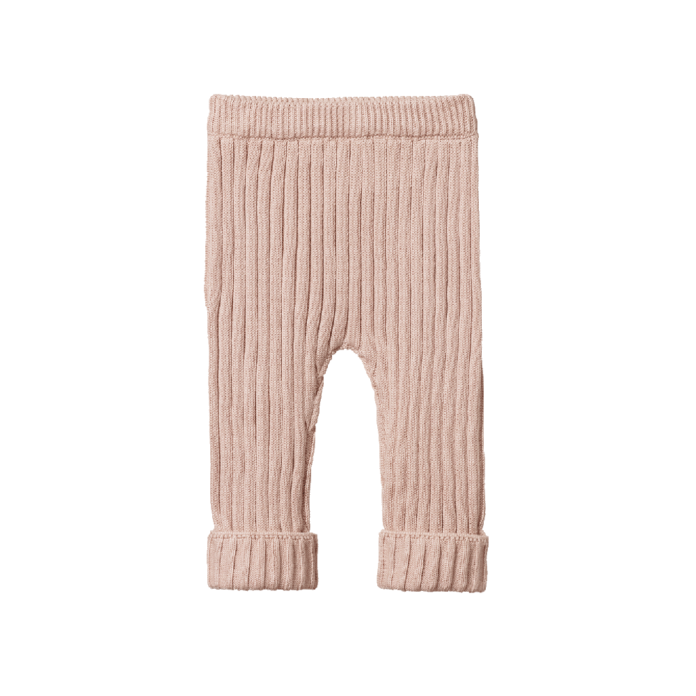 Lou Pants Cotton Knit Rose Dust