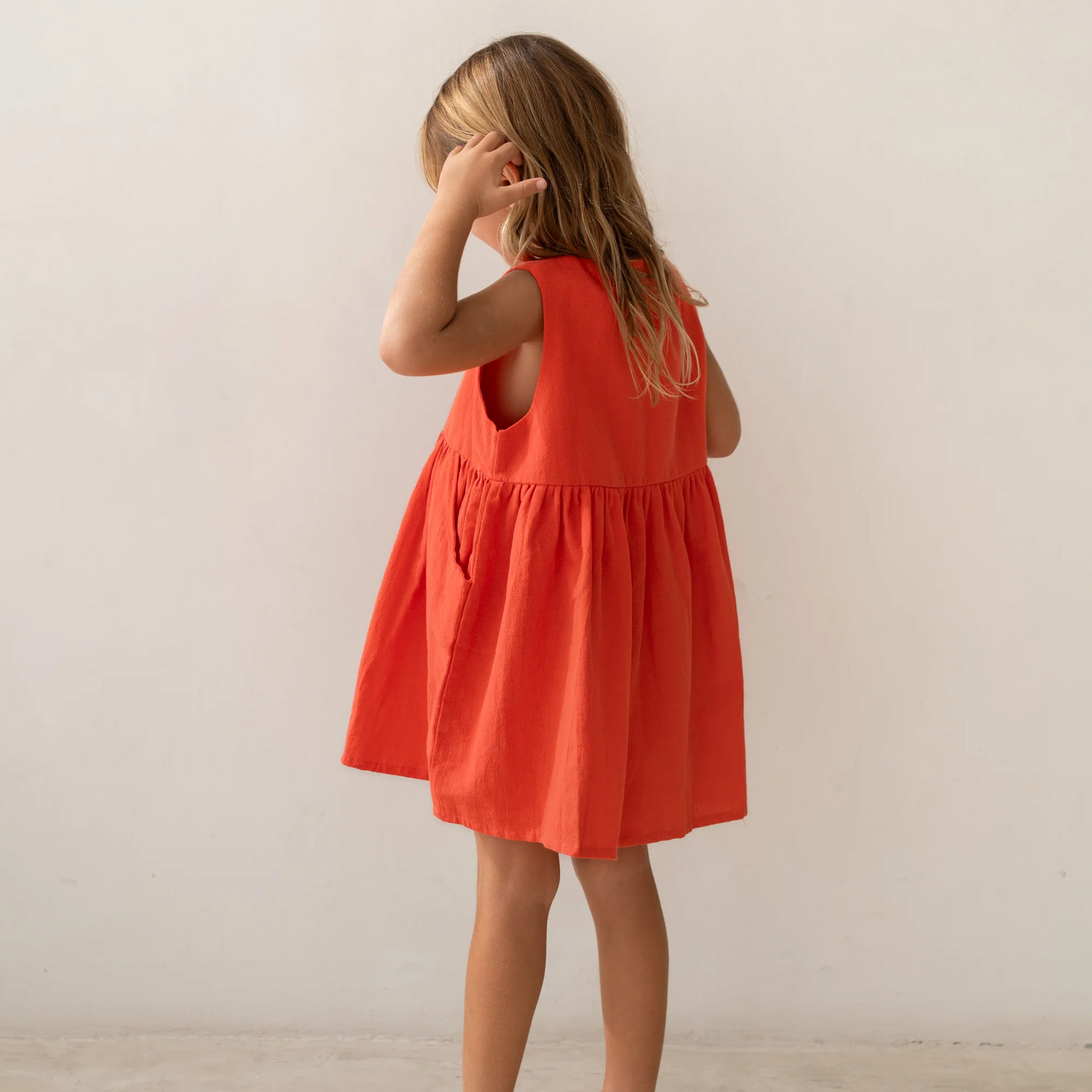 Della Pinafore Coral