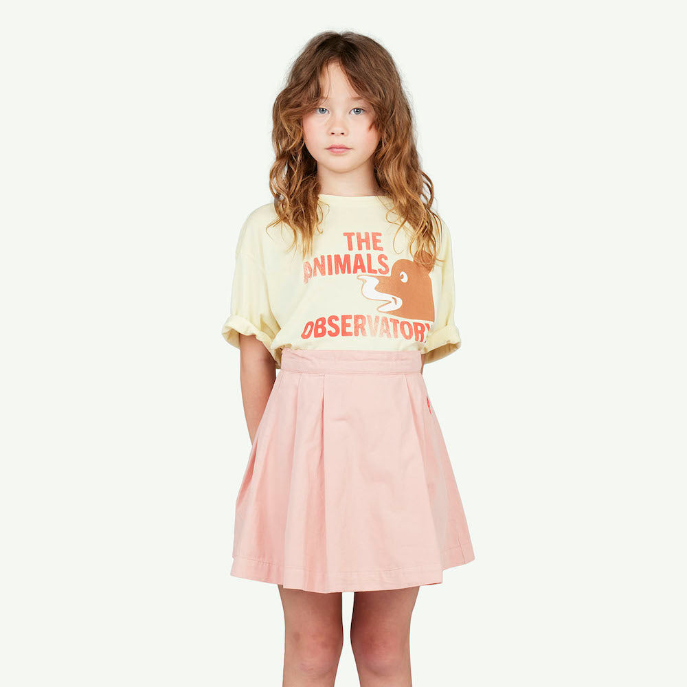 Rooster Oversize Kids T-Shirt Soft Yellow