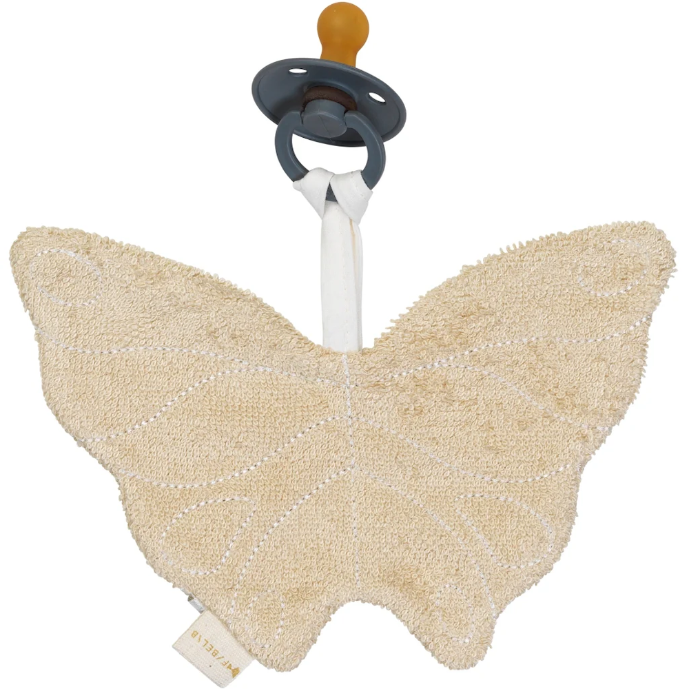 Pacifier Cuddle Butterfly Wheat