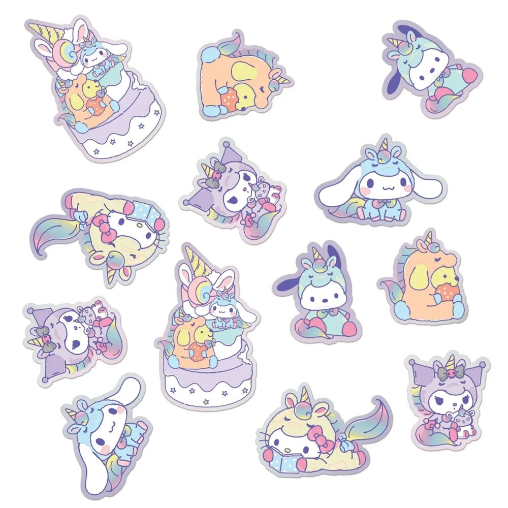Hello Kitty And Friends Unicorn Fantasy Sticker Confetti
