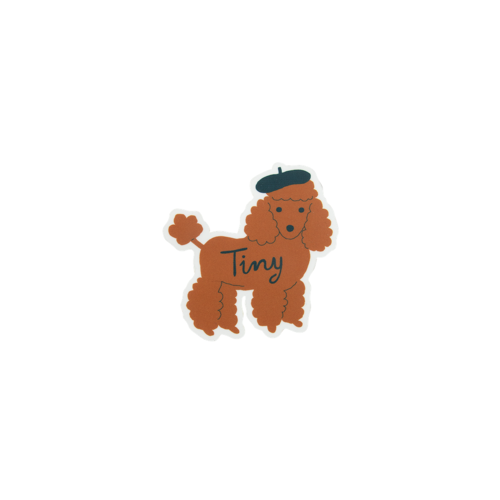 Poodle Sticker