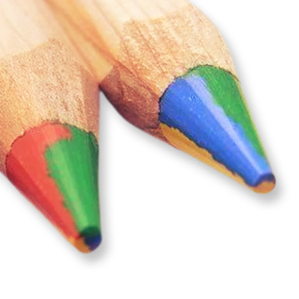 Super Ferby 4 Colour Rainbow Pencil Individual