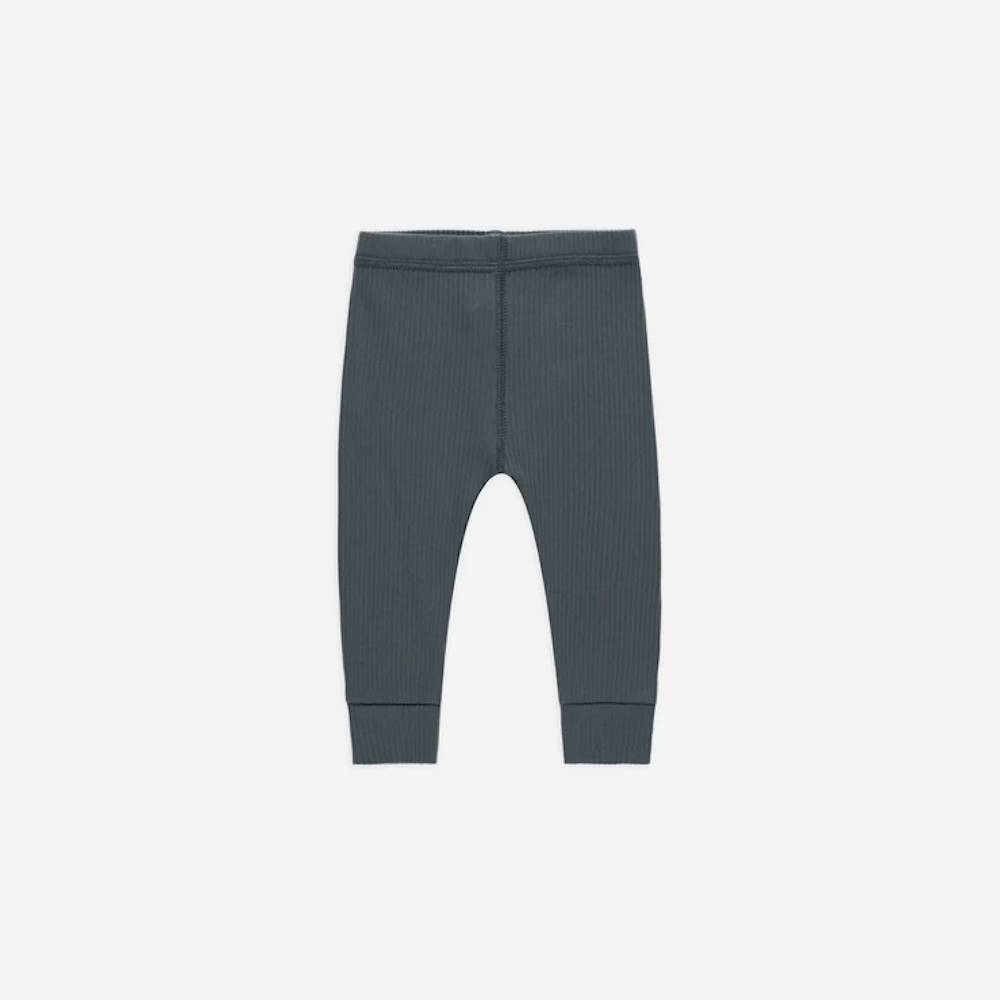 Ribbed Legging Indigo