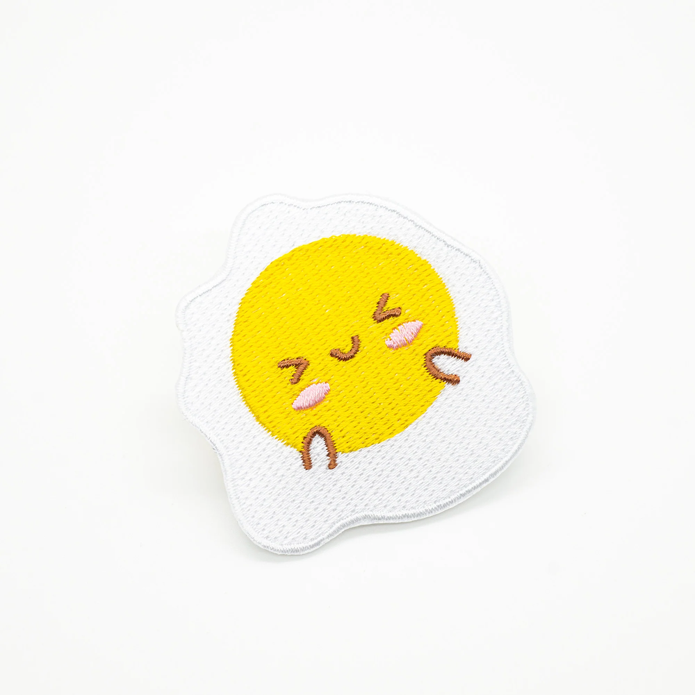 Sunny Egg Iron On Patch