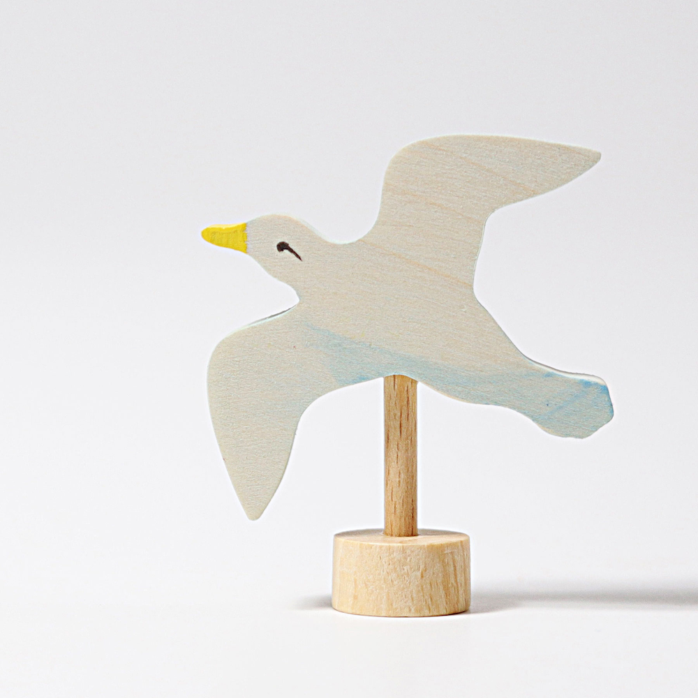 Seagull Decoration Handpainted