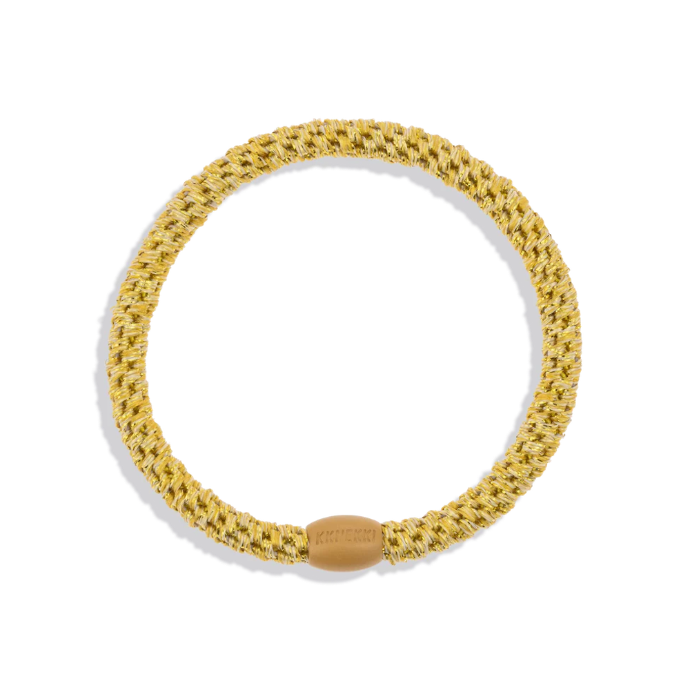 Slim Gold Hair Tie
