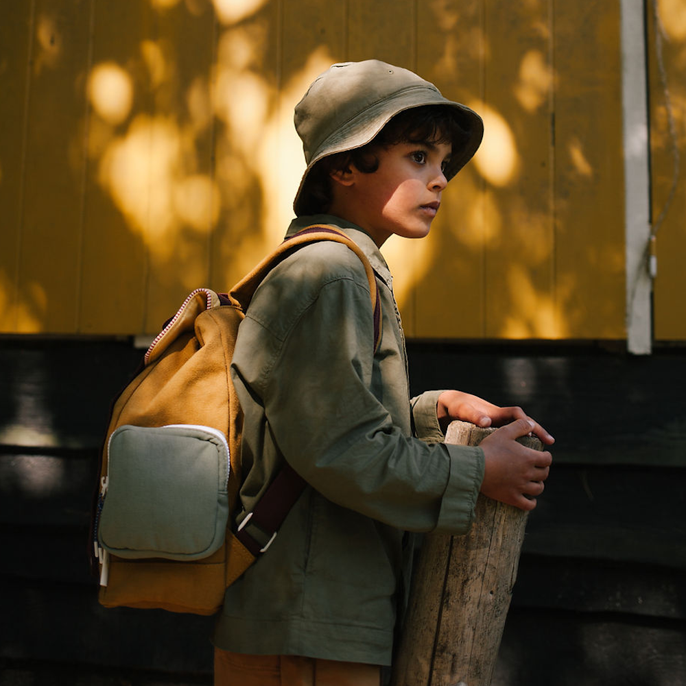 Small Backpack Meadows Adventure Khaki Green