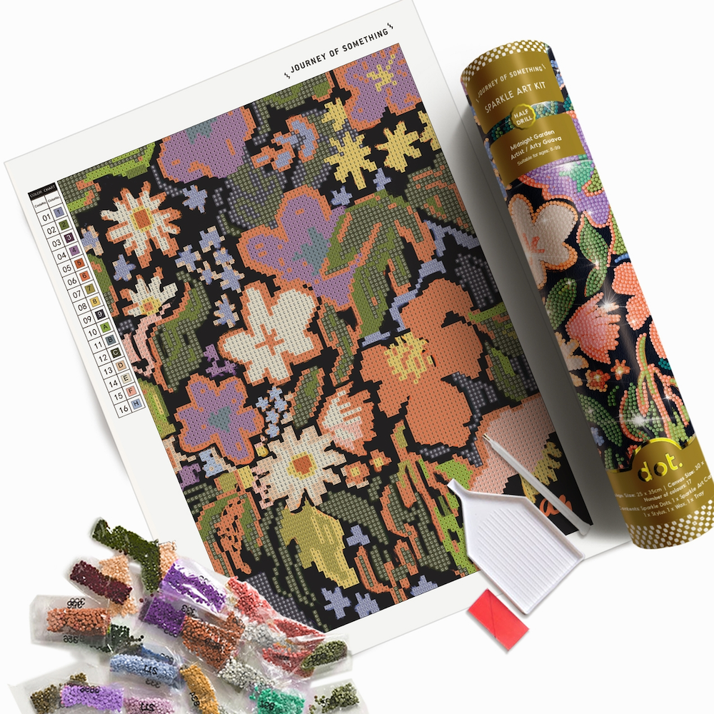 Sparkle Art Kit Midnight Garden