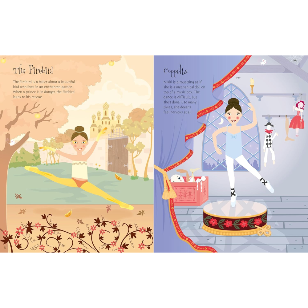 Sticker Dolly Dressing Ballerinas