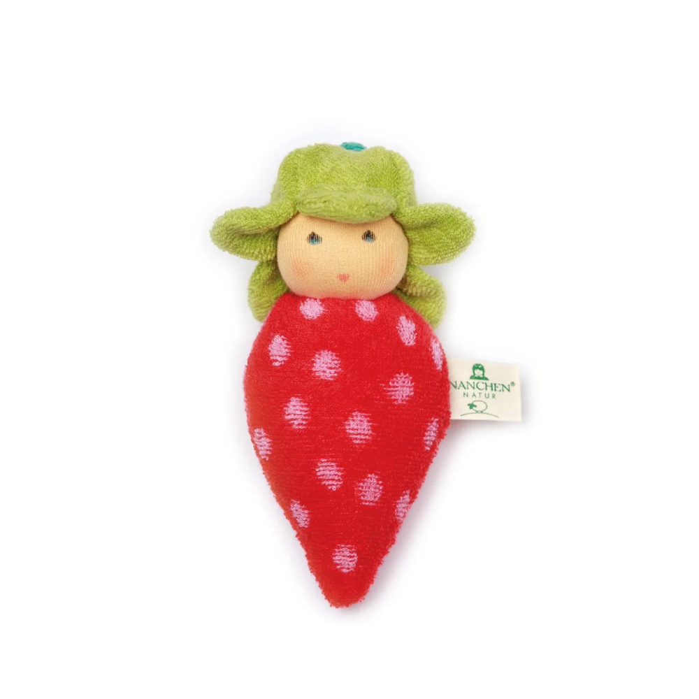 Strawberry Baby Rattle