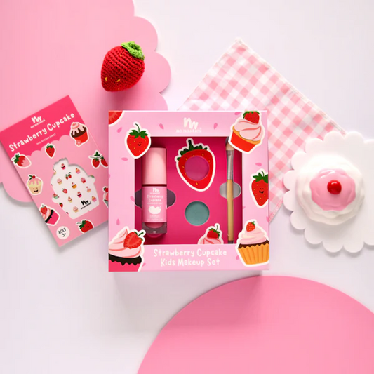 Strawberry Cupcake No Nasties Natural Makeup Gift Set