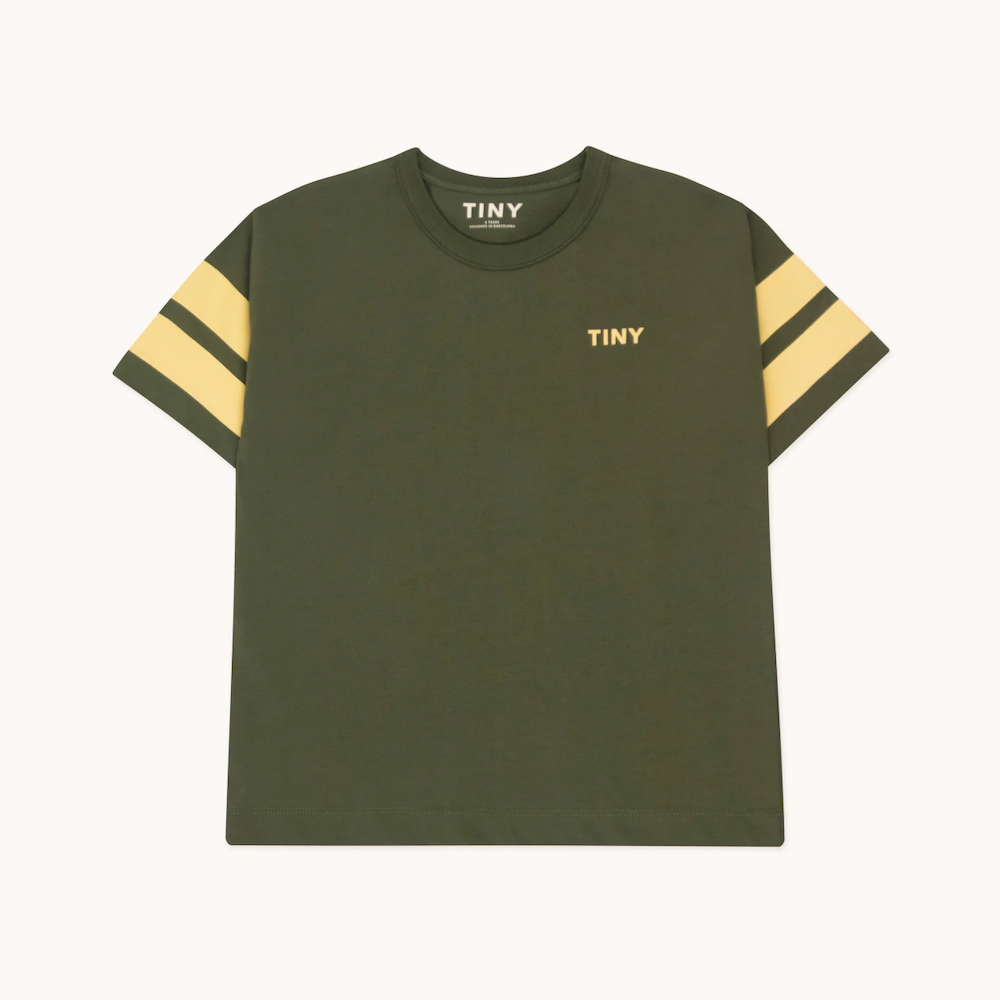 Stripes Tee Khaki