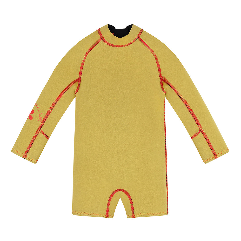 Springsuit Wetsuit Mustard/ Tomato