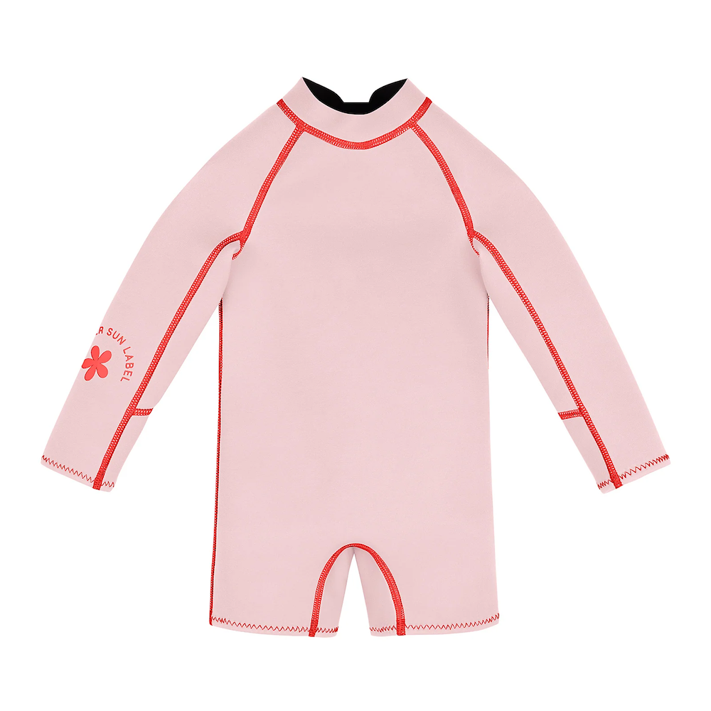 Springsuit Wetsuit Powder Pink/ Tomato