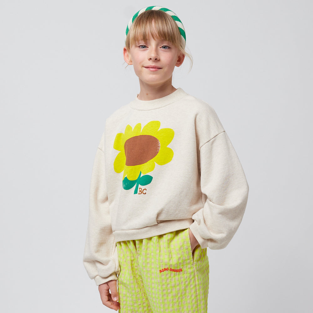 Sunflower Cropped Sweatshirt
