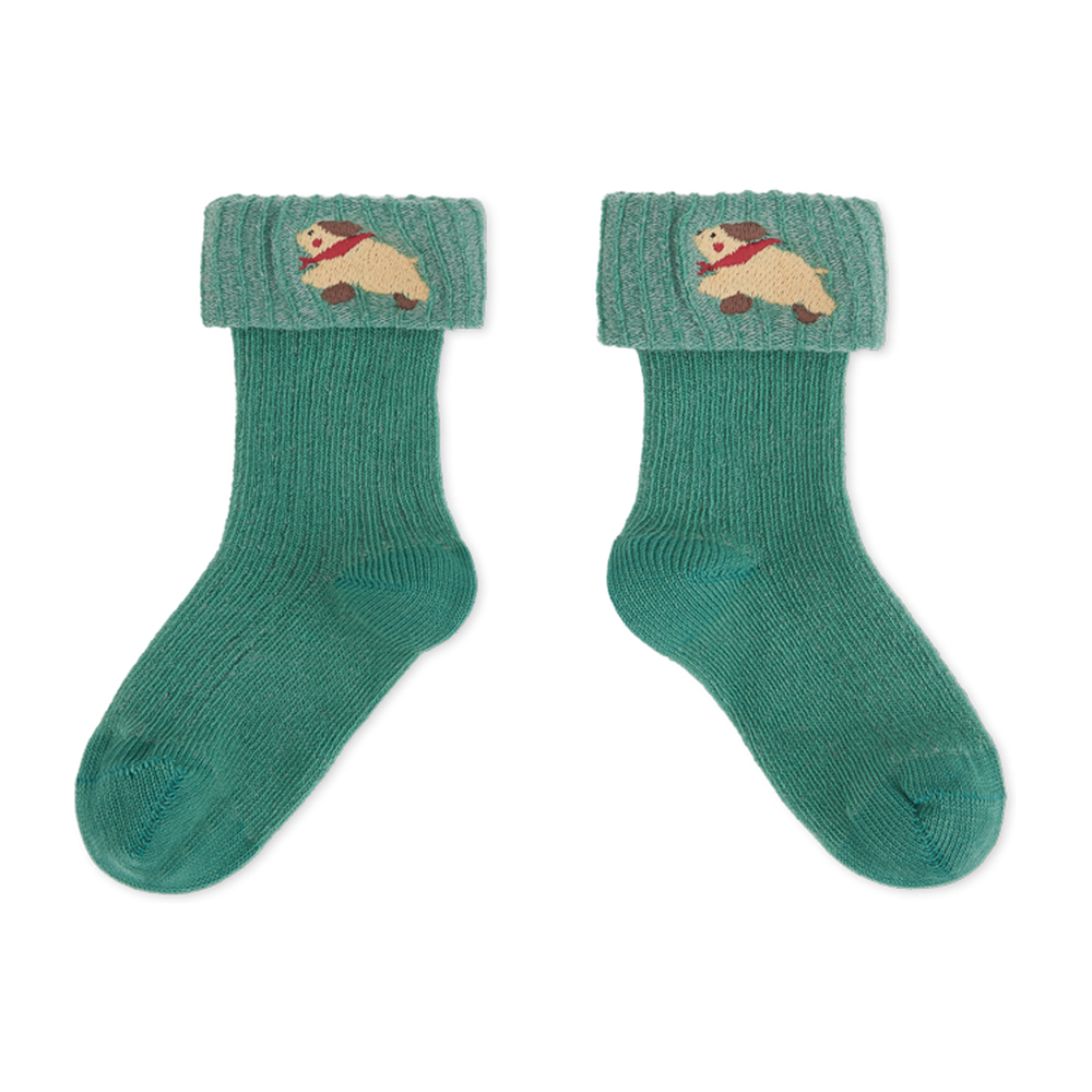 Avocet Baby Socks - Turquoise