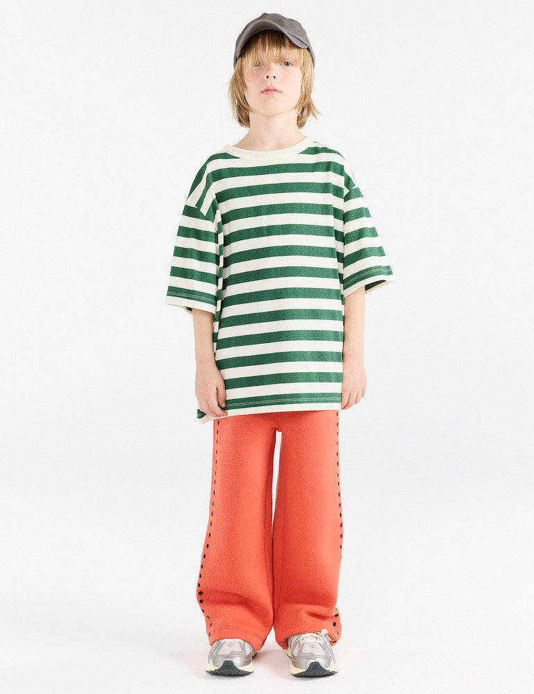 Stripes Green Collie T-Shirt