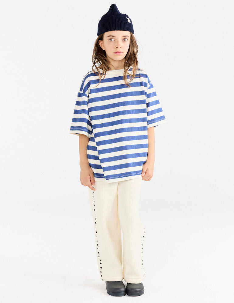 Stripes Navy Collie T-Shirt