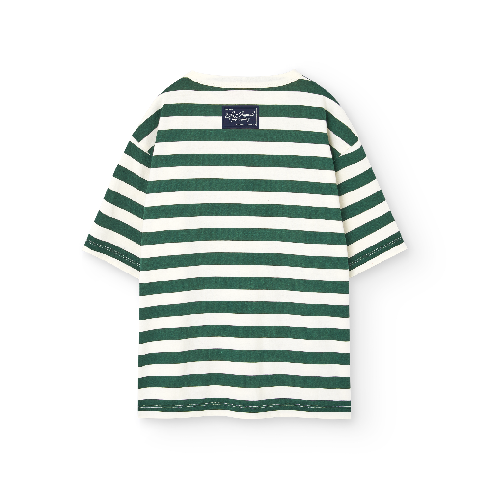 Stripes Green Collie T-Shirt