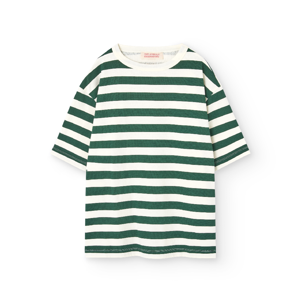 Stripes Green Collie T-Shirt