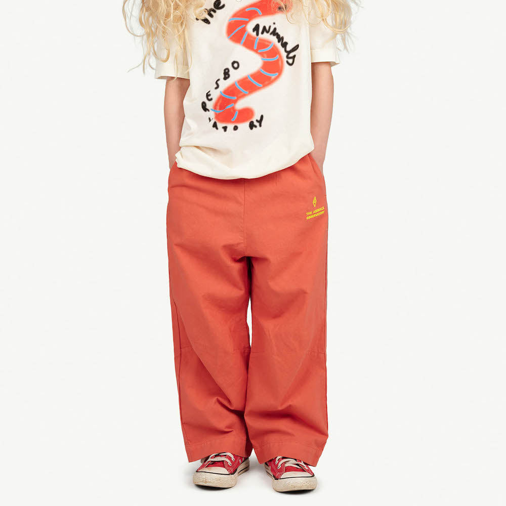 Elephant Kids Pants Red