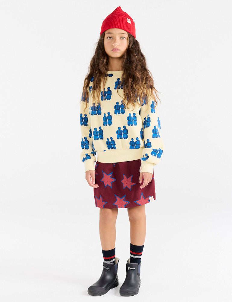 Flan Yellow Shark Sweatshirt