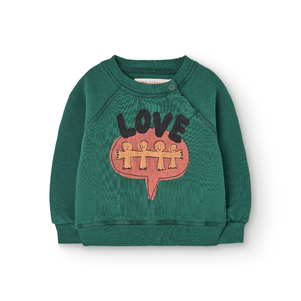 Love Green Jackal Sweatshirt