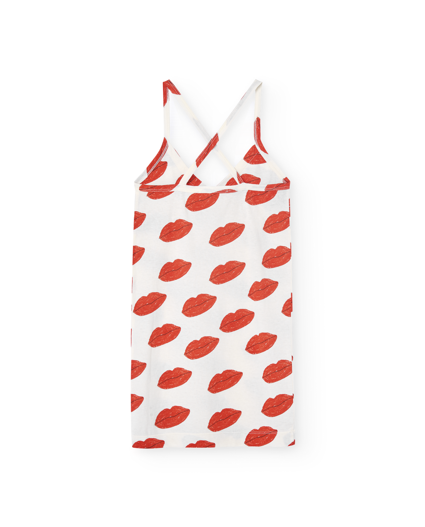 Otter Kid Mini Dress White Kissing