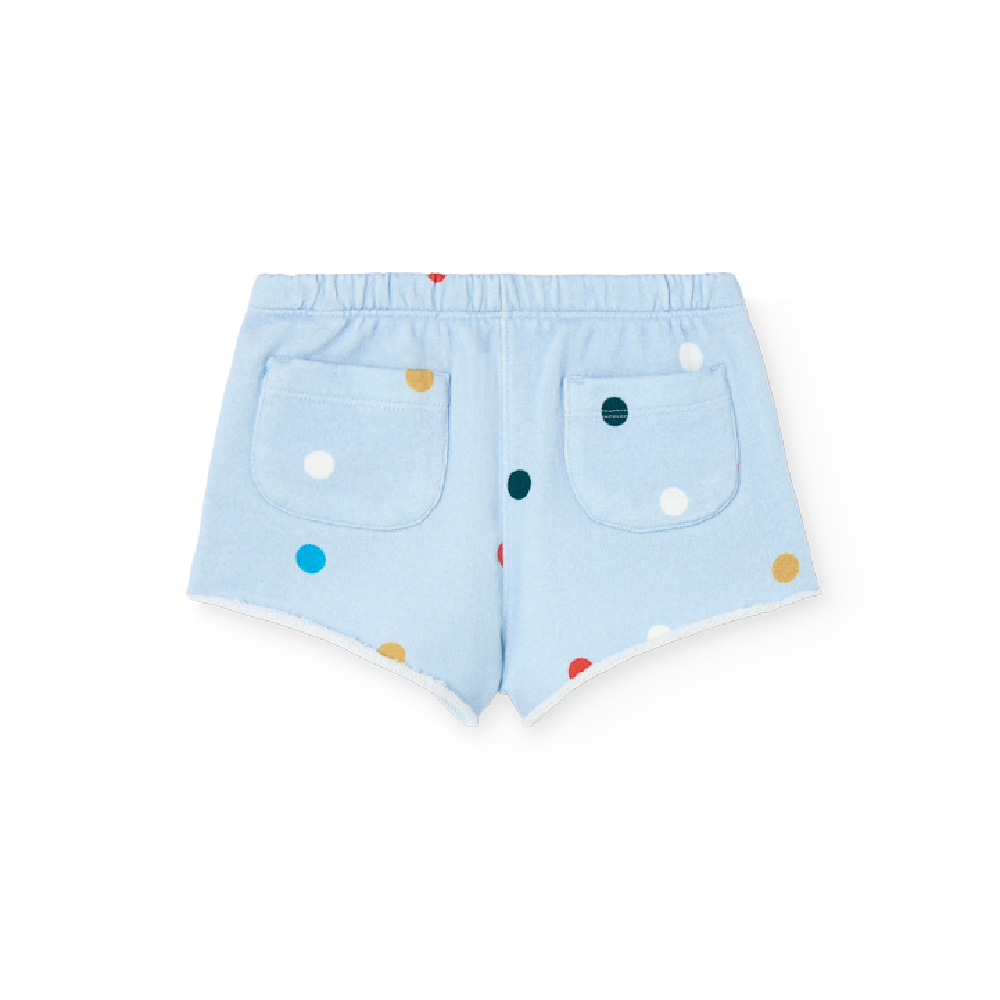 Turtledove Baby Short Sweatpants Blue