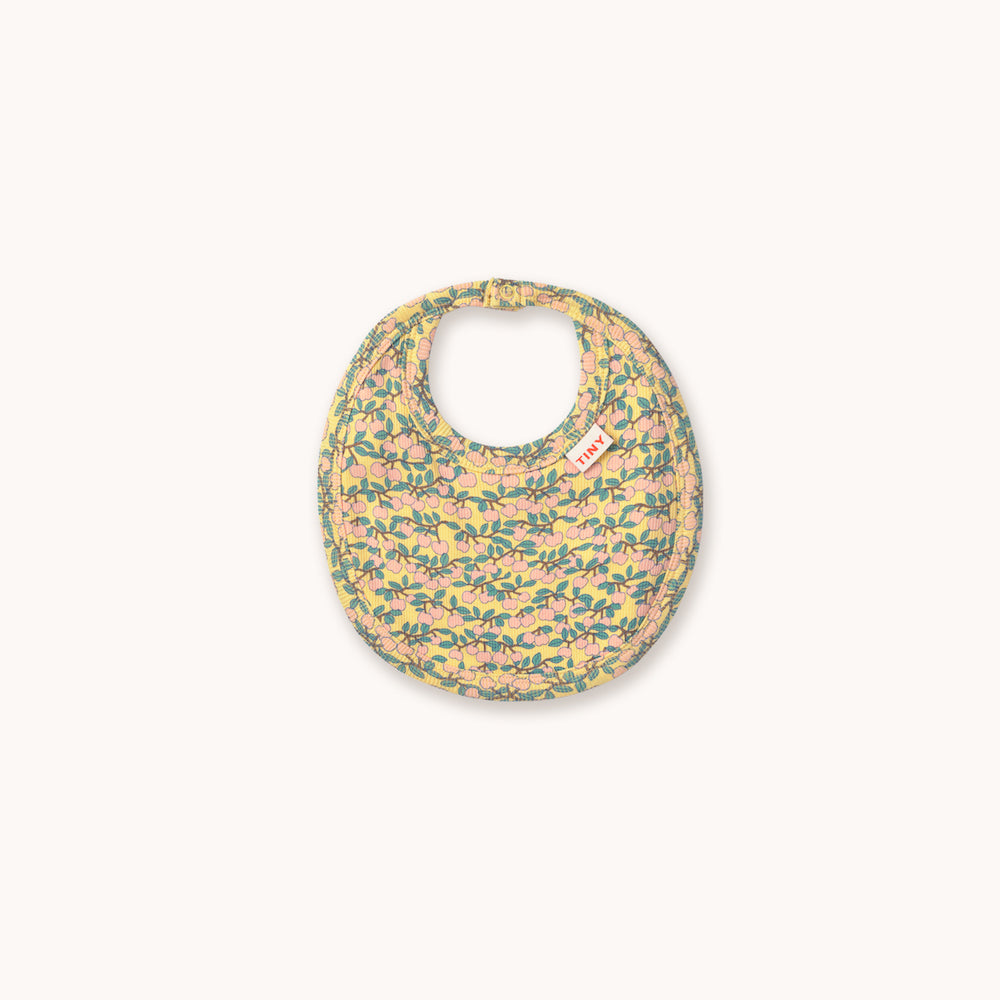 Mini Apples AOP Rib Bib