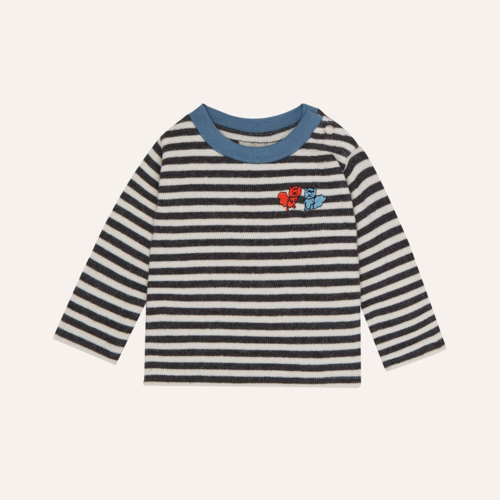 Bicolour Stripes Baby T Shirt