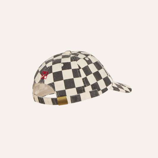 Checked Cap