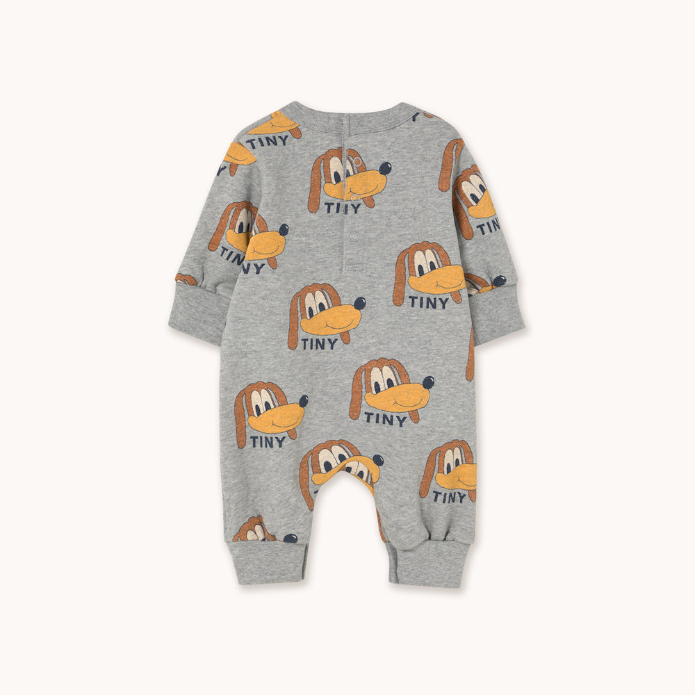 Dogs One Piece Grey Heather