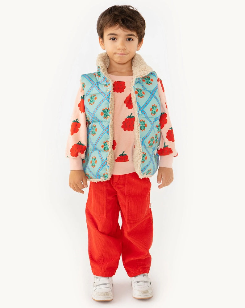Folklore Padded Vest Sage