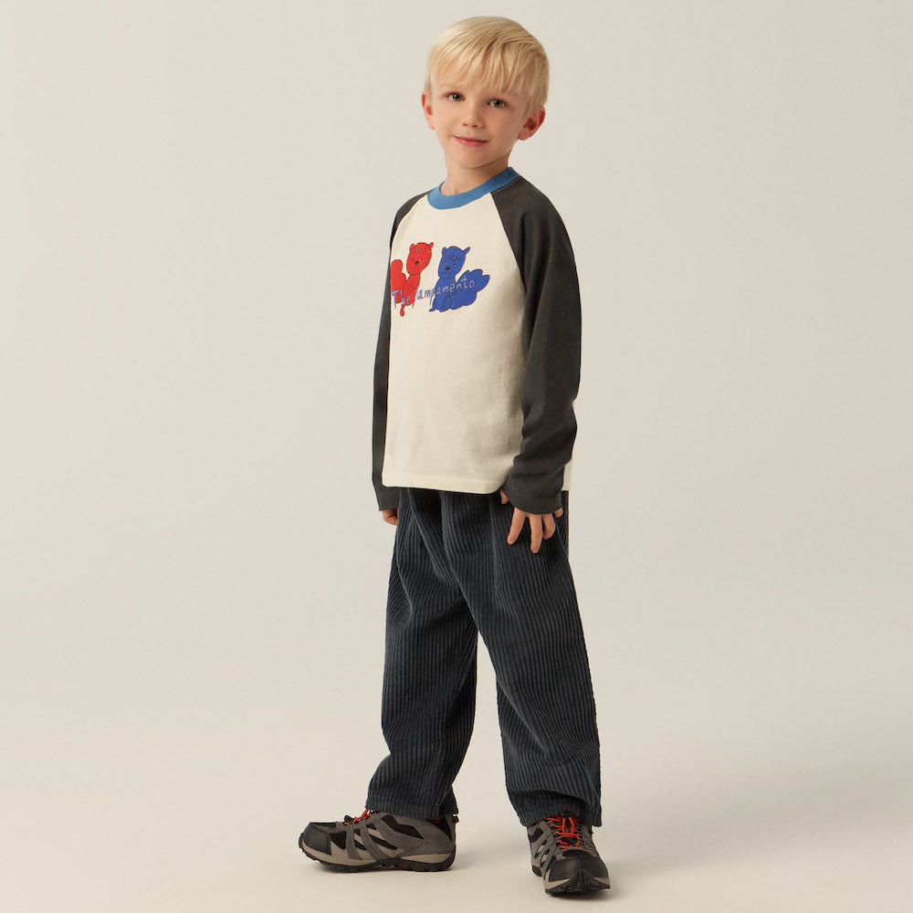 Squirrels Colour Block T Shirt