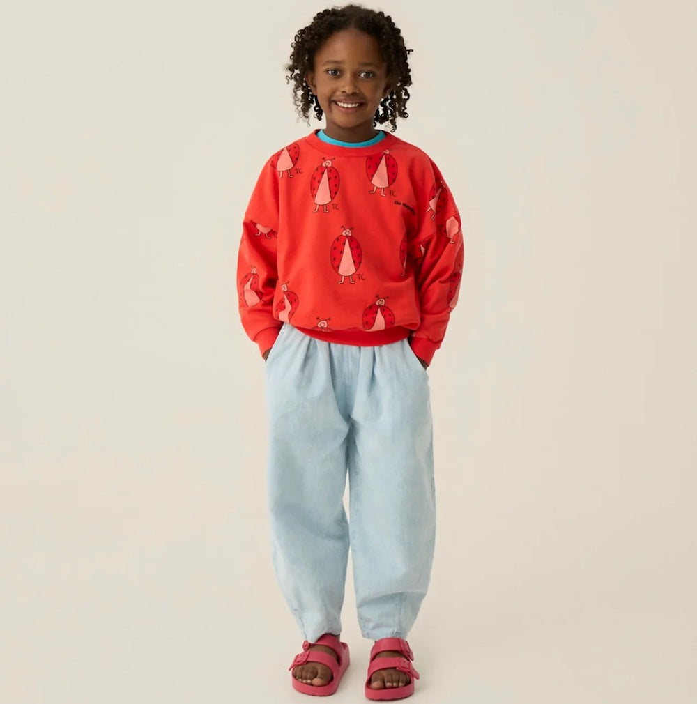 Ladybug Allover Sweatshirt