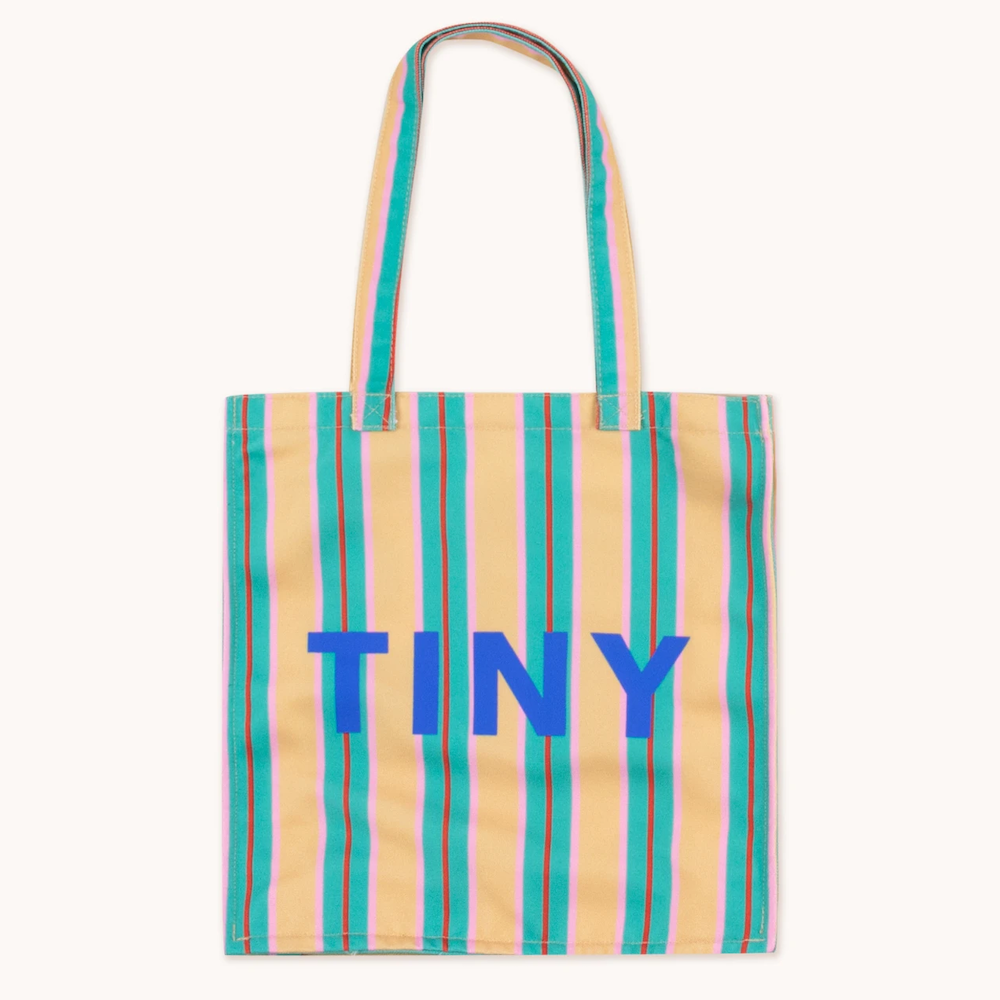 Stripes Bag Pale Ochre