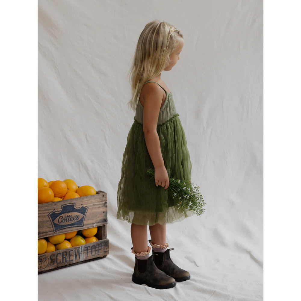 Bangalow Tutu Dress Eucalyptus