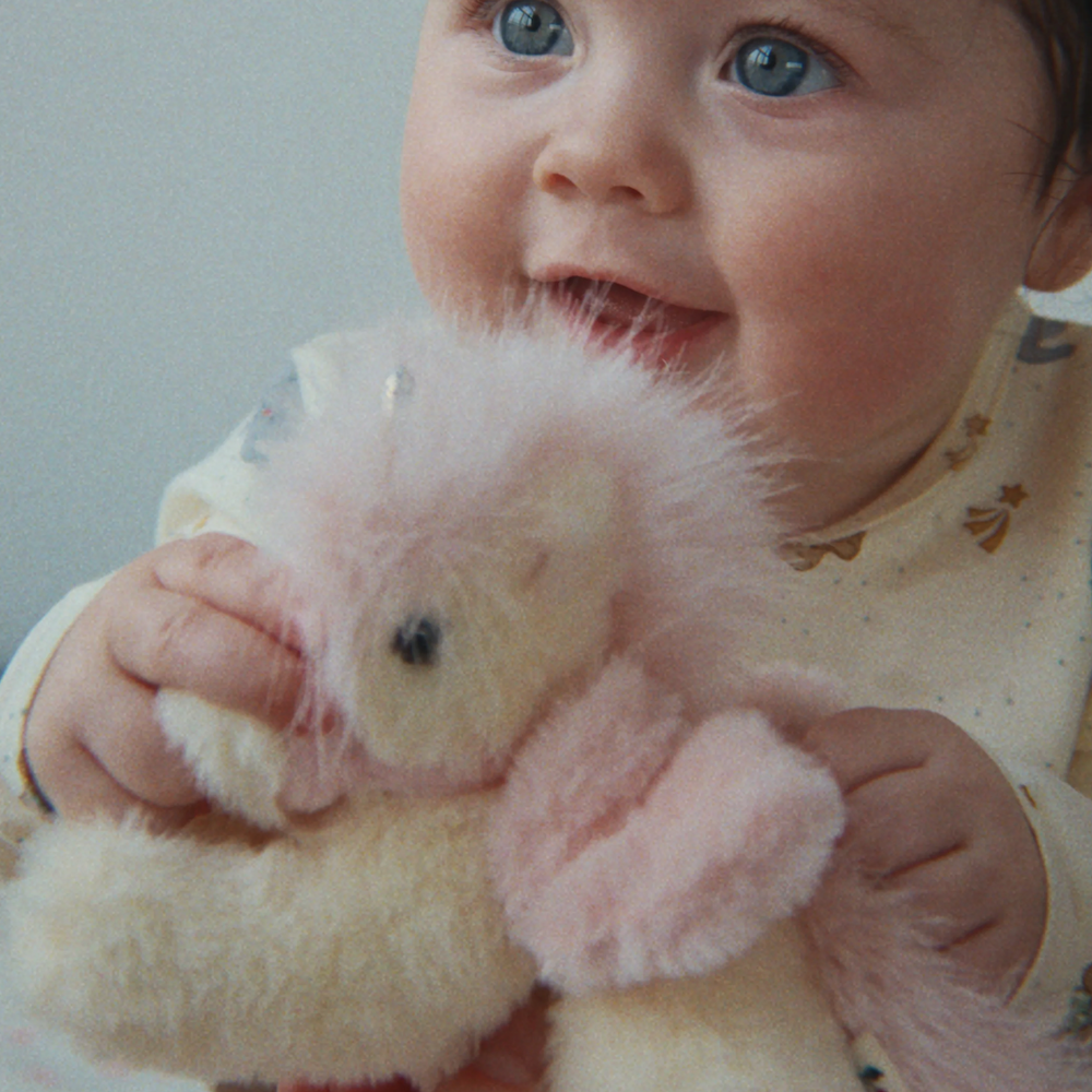 Unicorn Activity Toy - Off White