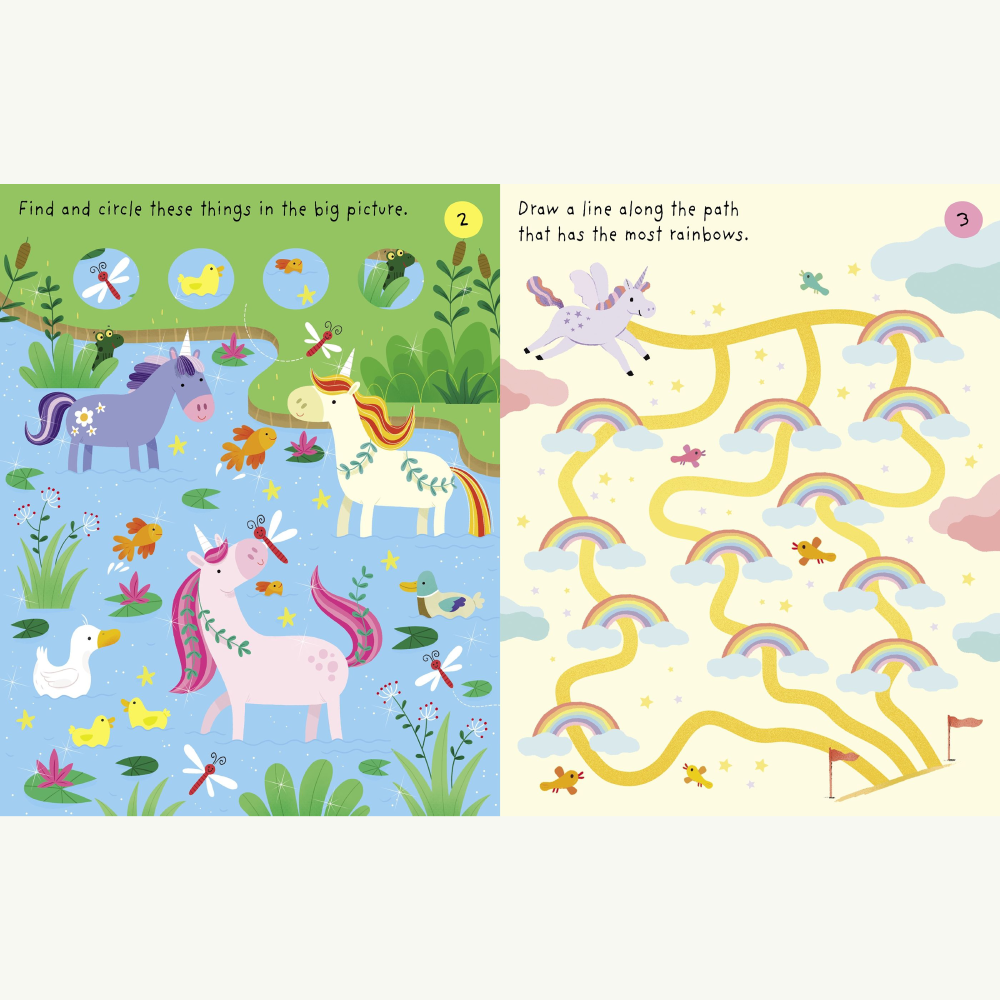 Little Children's Unicorn Pad