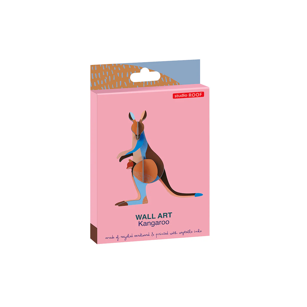 Wall Art Jungle Animals Kangaroo