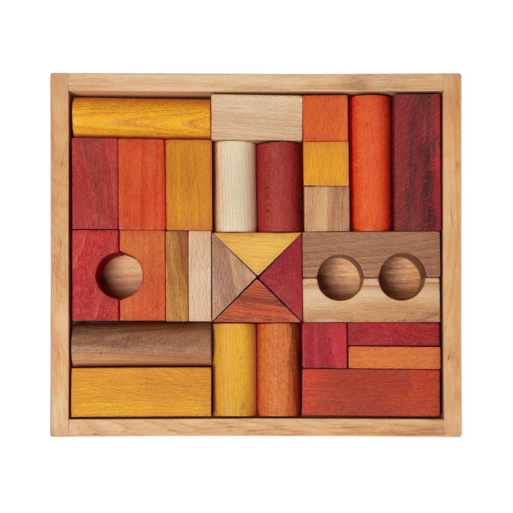Warm Blocks In Tray 30 Pieces