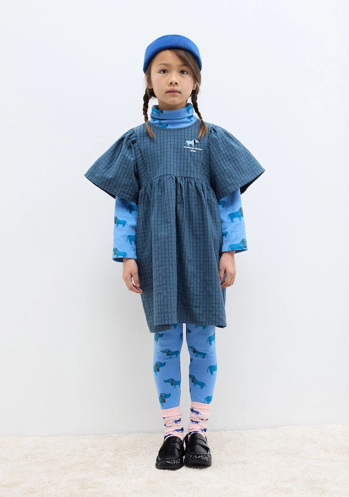 Blue Dog Butterfly Dress