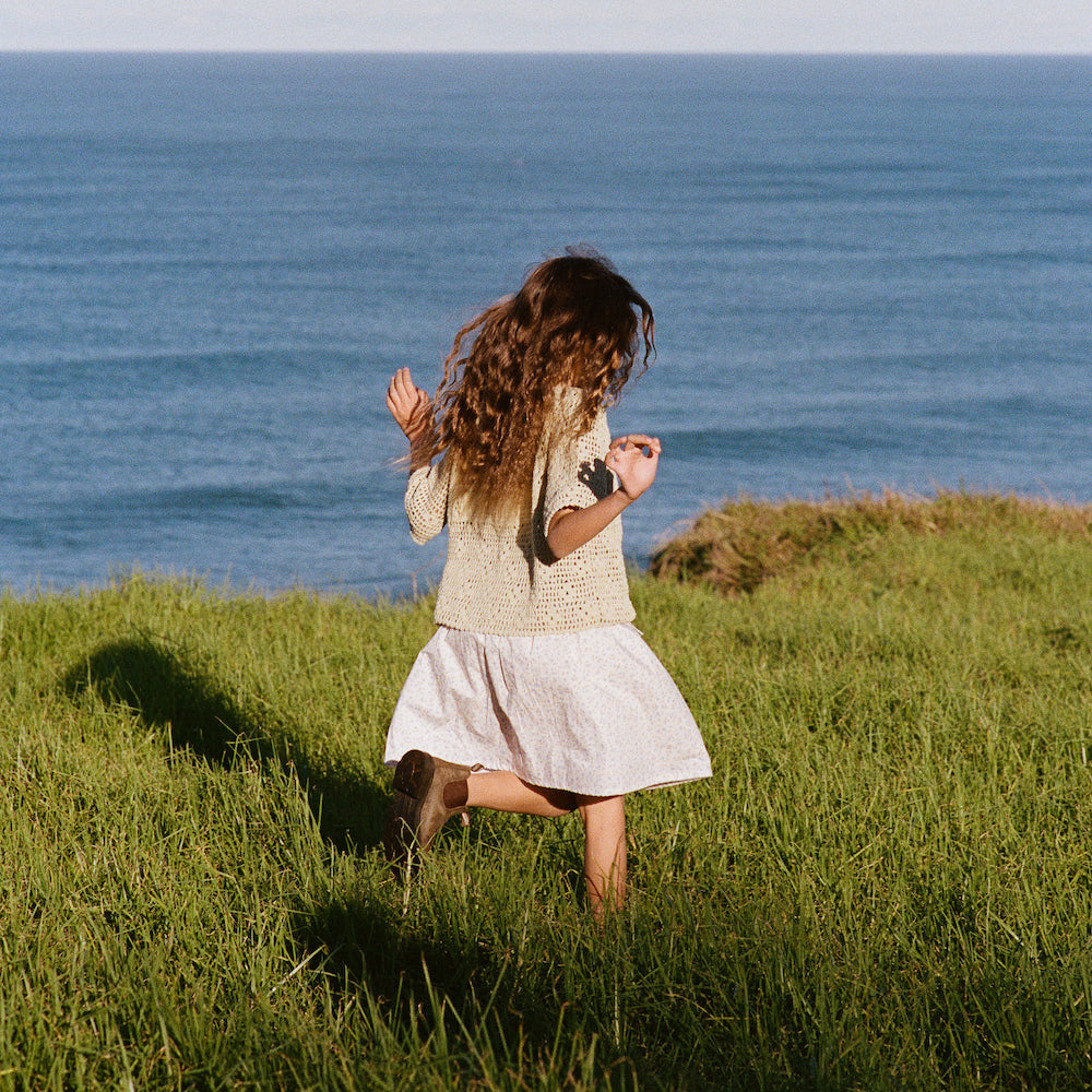 Lenni Skirt Indigo Bloom