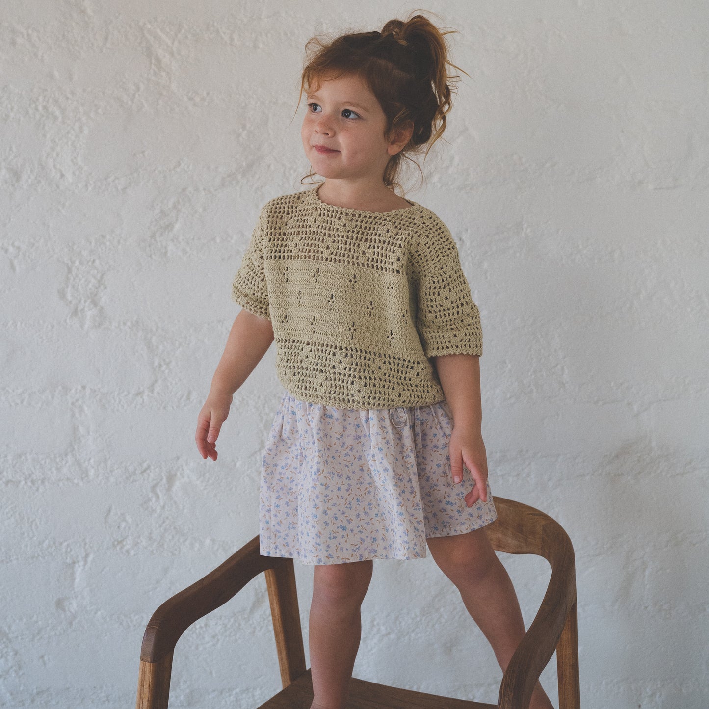 Lenni Skirt Indigo Bloom