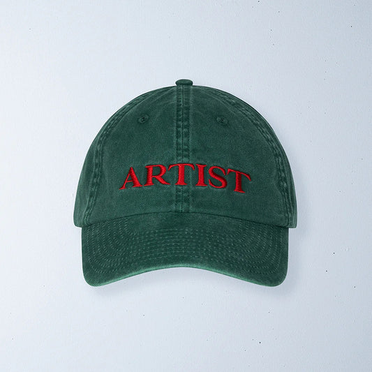 Artist Cap Forest Green