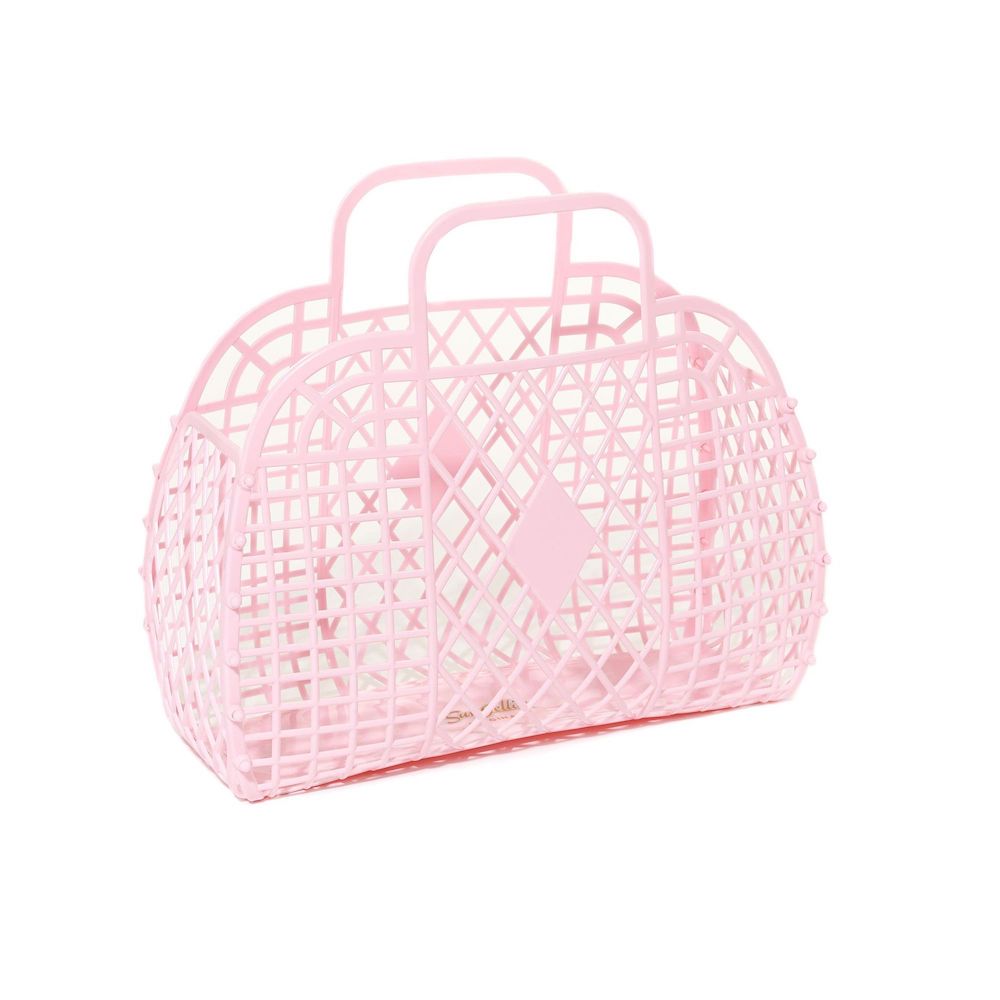 Sun Jellies Retro Basket Pink Small