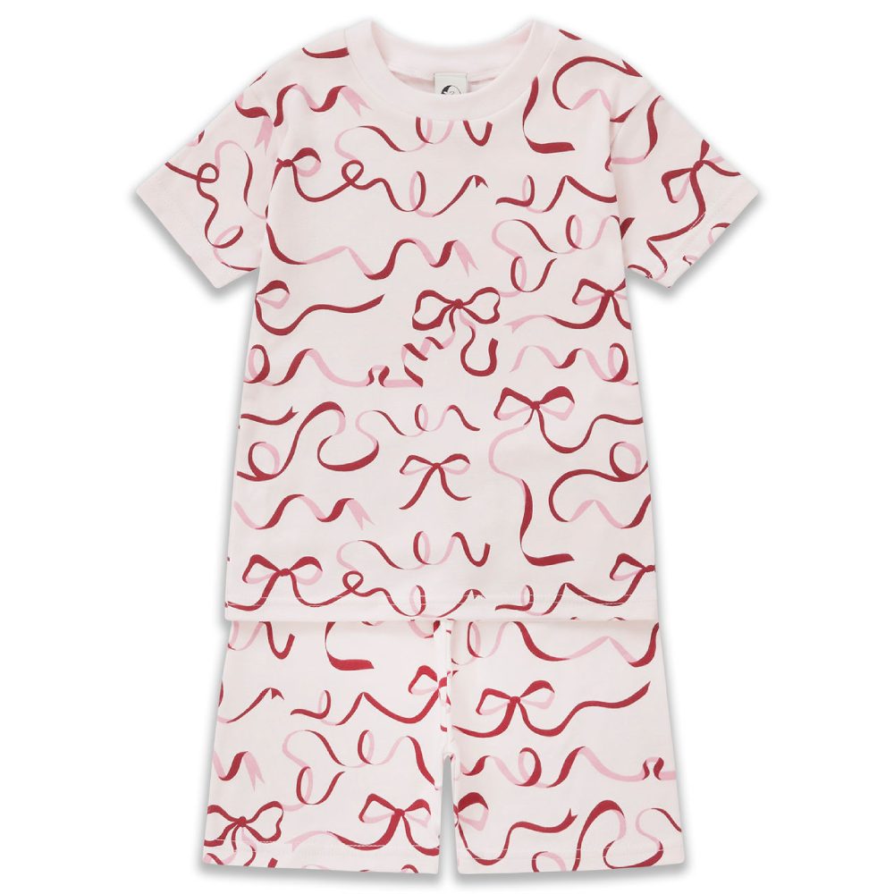 Kids Shortie PJ Set Ribbon