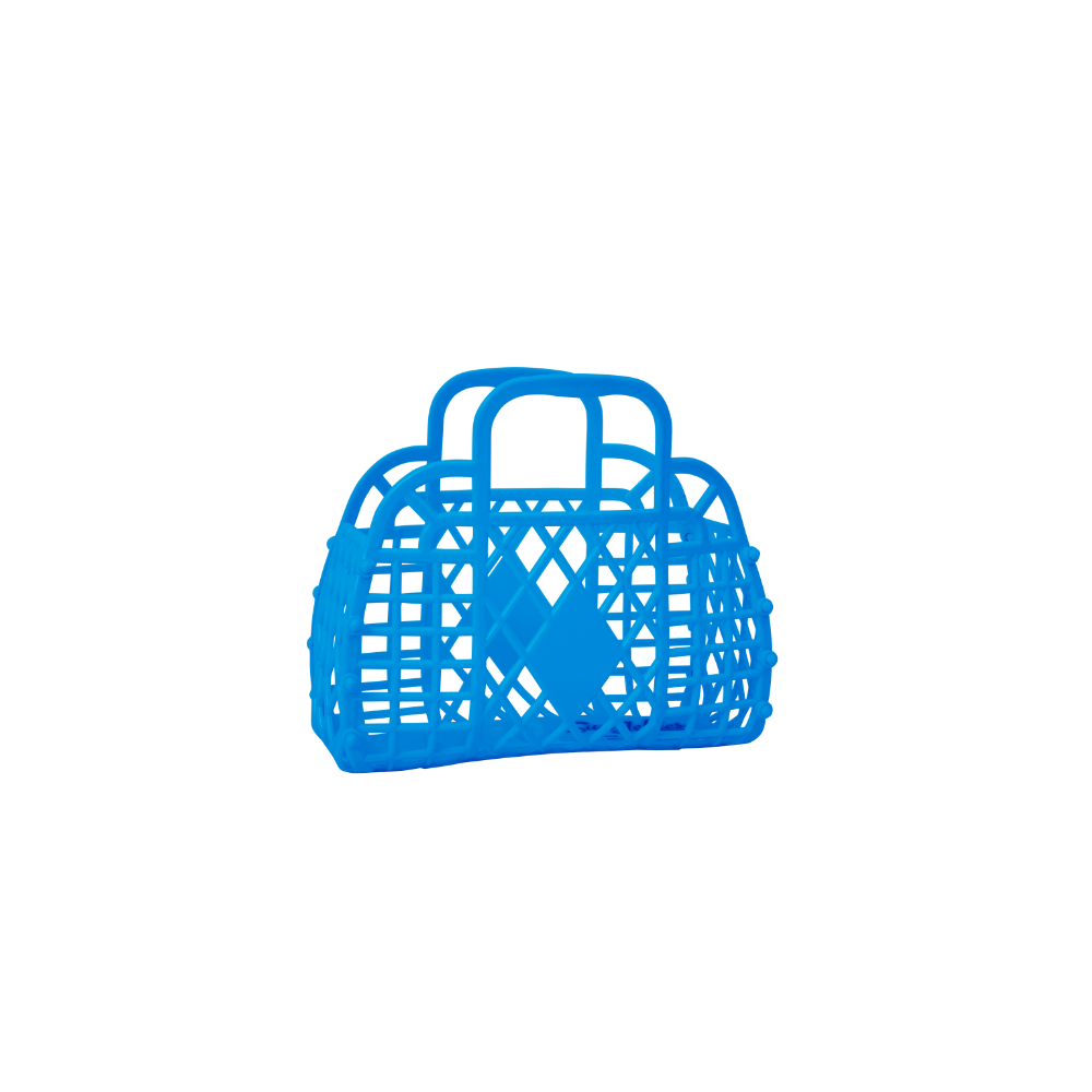 Retro Basket Mini Royal Blue